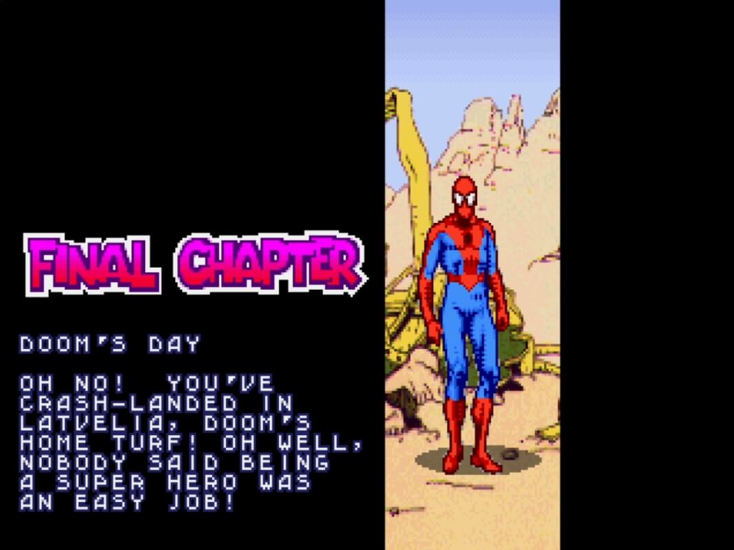 Spider-Man The Video Game - геймплей игры Arcade